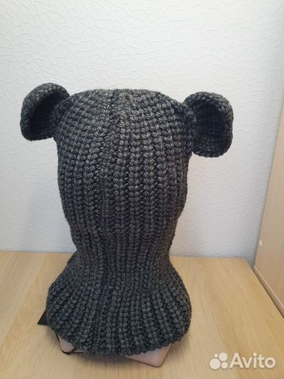 Шапка балаклава с ушками новая