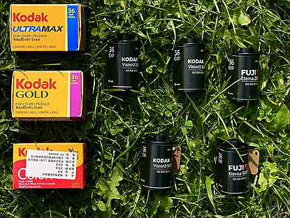 Фотопленка Kodak 35мм / Пленка для фотоаппарата