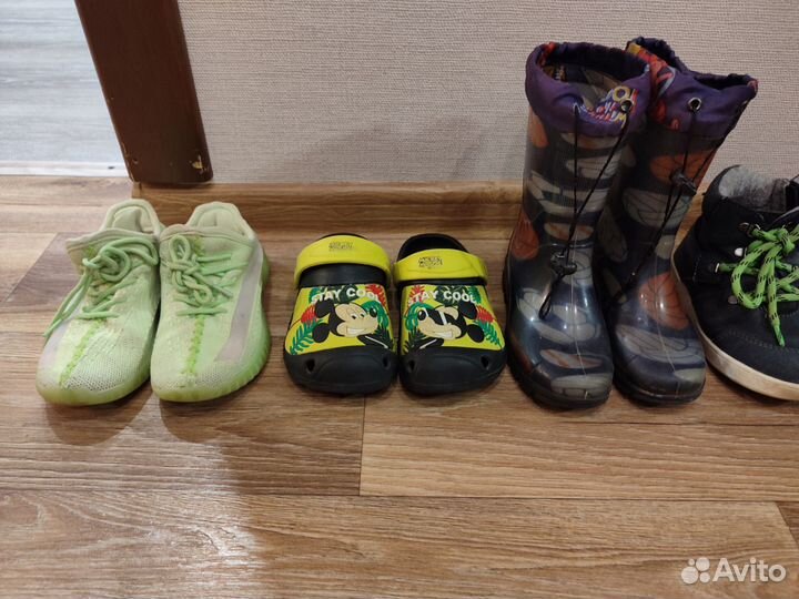 Детская обувь 27-28 р-р, демисезонные ботинки