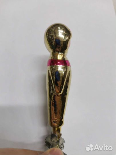 Ёлочная игрушка Космонавт Редкий СССР (Ч)