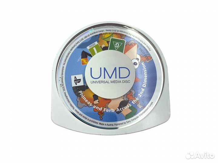 Финес и Ферб Покорение 2-го измерения только диск