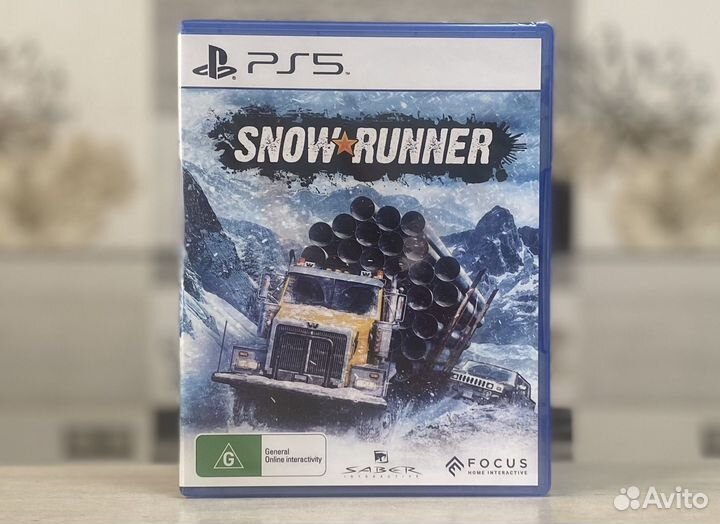 Snowrunner Sony PS5 Новый Диск Русская Версия