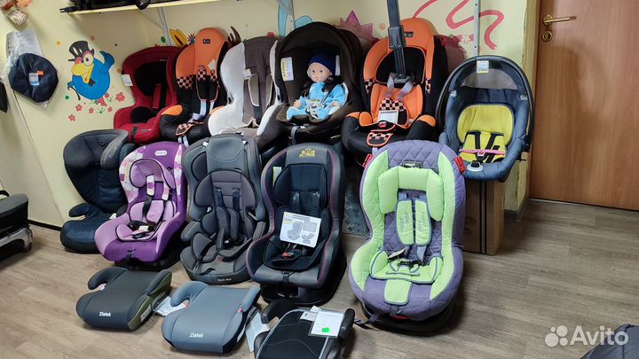 Автокресло бустер 0 - 36 кг
