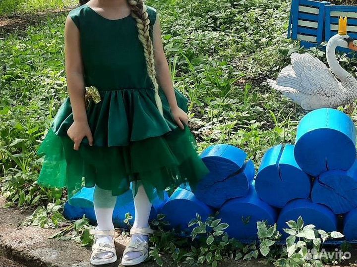 Платье на выпускной в детский сад 116-122