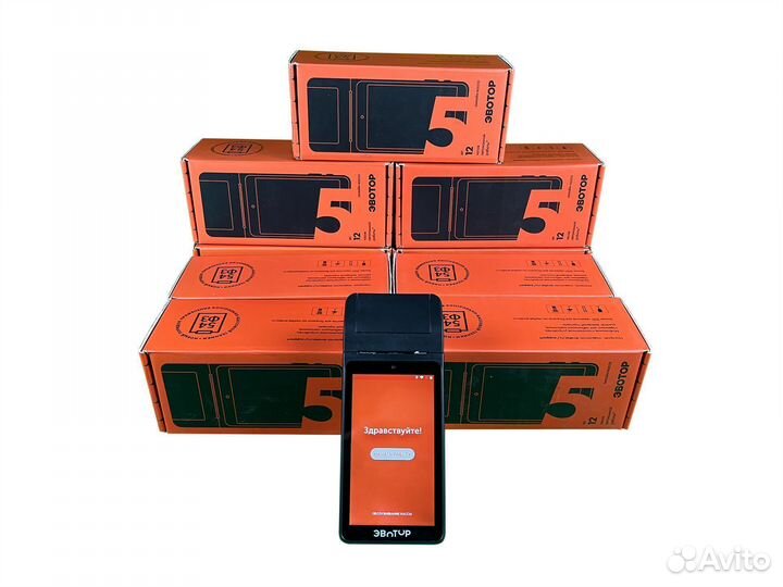 Касса Эвотор 5 ст5Ф «как новый»(гарантия 6 мес.)