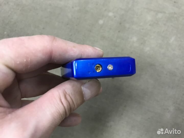 Зажигалка турбо синяя