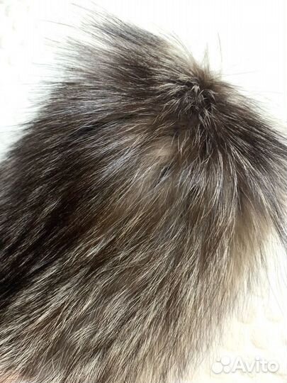 Шапка из натурального меха песца