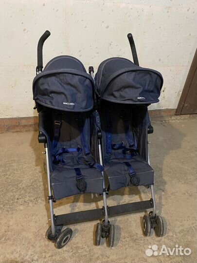 Коляска для двойни maclaren twin triumph