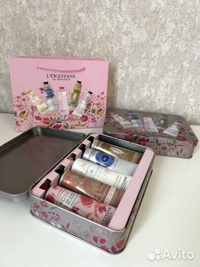 Набор кремов для рук Loccitane, подарочный набор