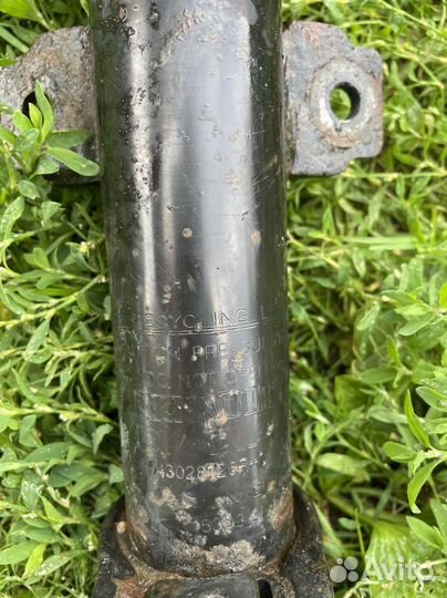 Передние стойки дастер