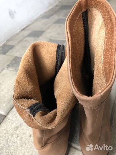 Сапоги кожа натуральная Италия