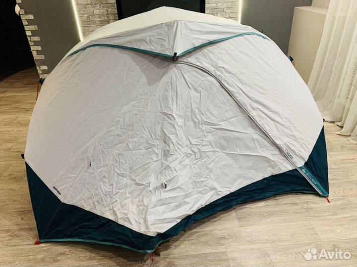 Палатка Quechua 2 seconds easy fresh&black