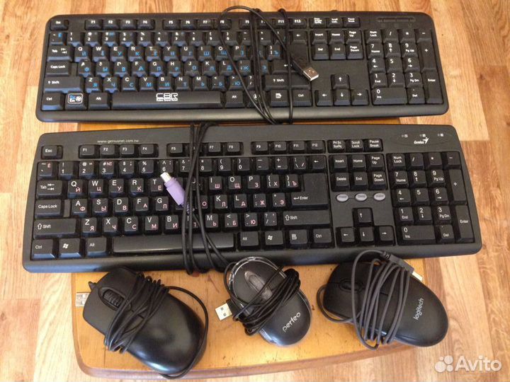 Клавиатуры и мышки в рабочем состоянии