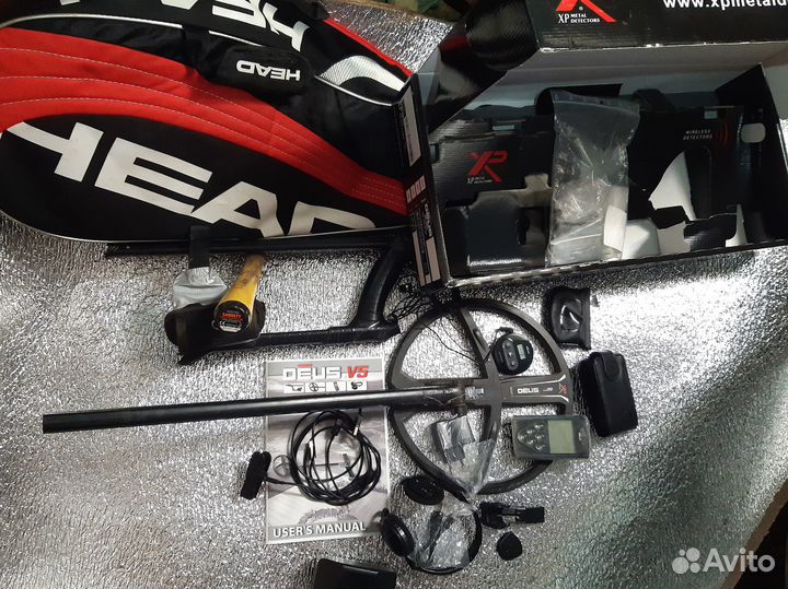 Металлоискатель XP deus 1 (Катуш 28см,WS4,Блок на