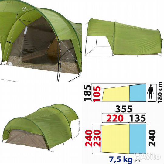 Палатка quechua T4