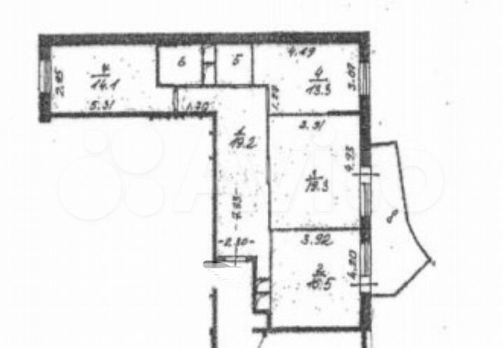 3-к. квартира, 98 м², 2/17 эт.