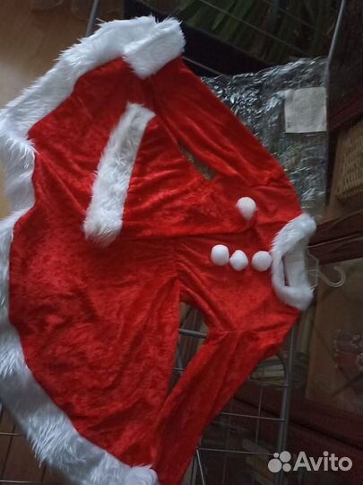 Костюм снегурочки детский 104