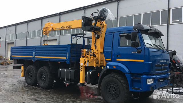 КАМАЗ 43118 с КМУ, 2023