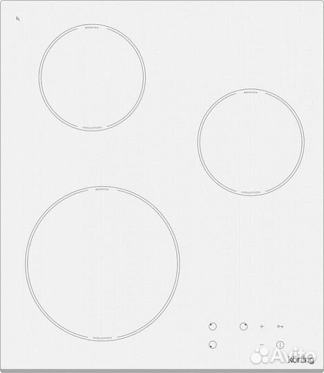 Встраиваемая варочная панель korting HI 43053 BW