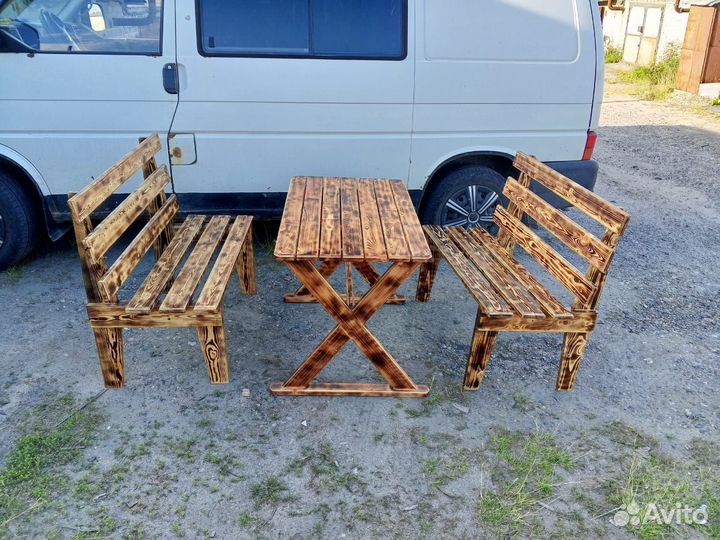 Дачный стол и стулья