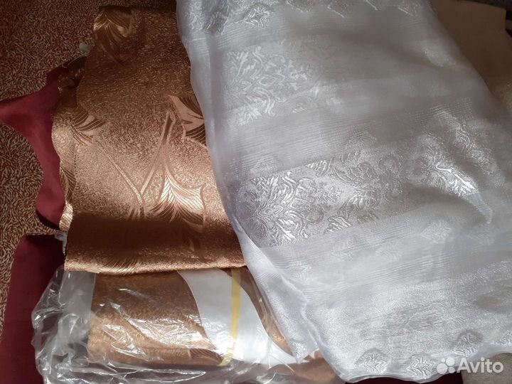 Тюль шторы и ламбрекен