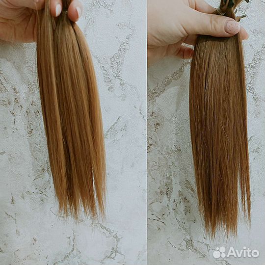 Волосы для наращивания славянка люкс lux