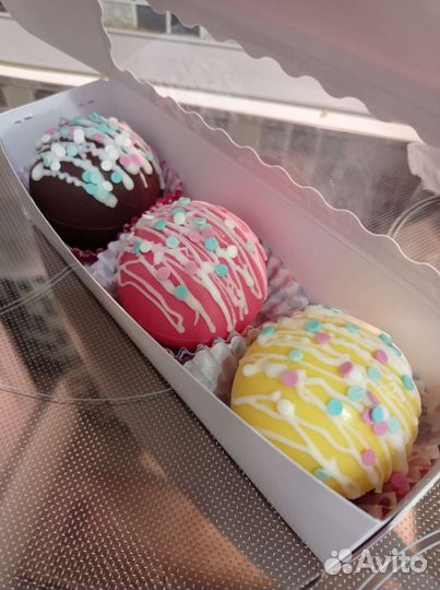 Шоколадные бомбочки с маршмеллоу