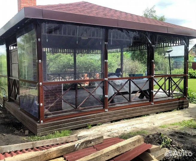 Мягкие окна пвх