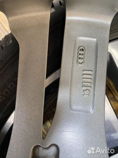 Оригинальные колеса на Audi A4 B9 R18