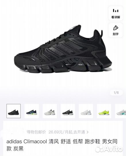 Кроссовки adidas Climacool