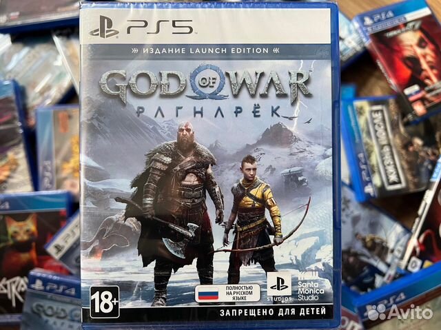 Диск God of War Ragnarok Бог Войны Рагнарёк PS5