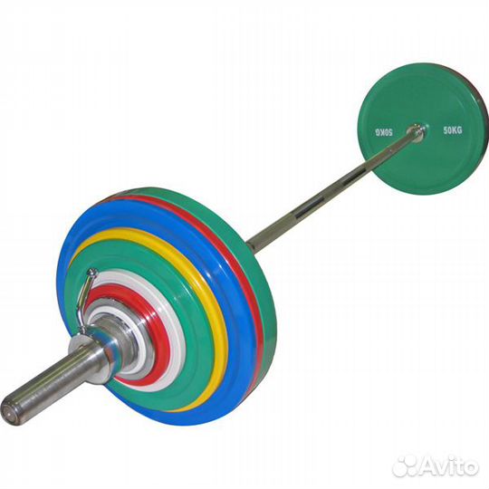 Штанга DHS для пауэрлифтинга 484 кг