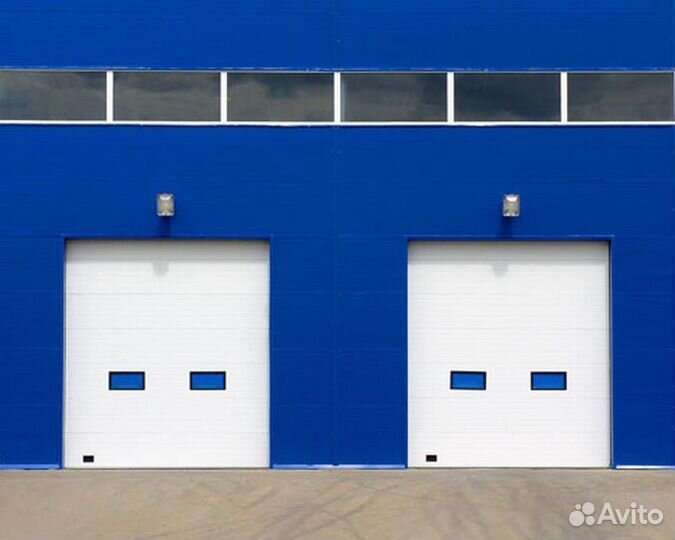 Промышленные секционные ворота