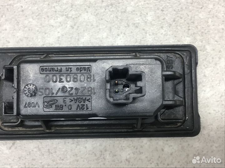 Фонарь подсветки номера VW Polo (Sed RUS) 2011-202