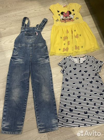 Вещи пакетом на девочку