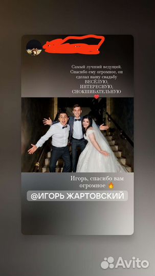 Ведущий-Тамада на свадьбу, юбилей, корпоратив