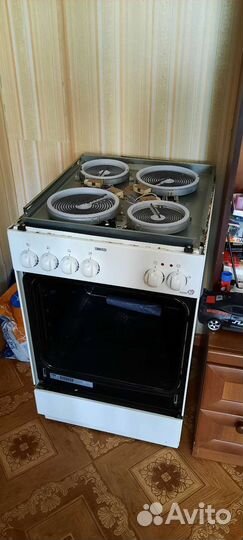 Плита в разборе