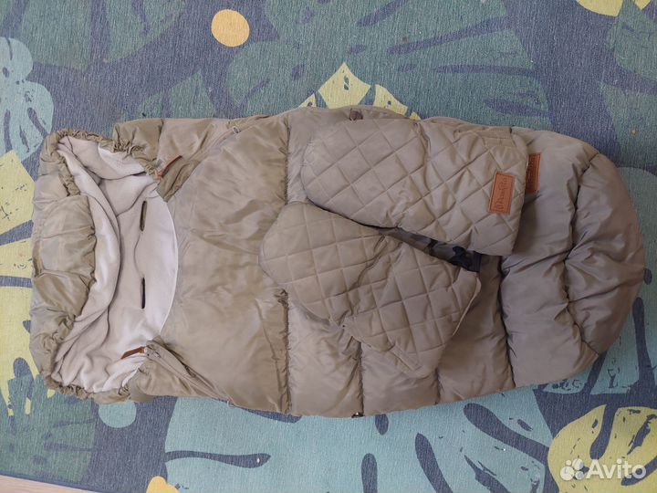 Зимний конверт Mansita + краги