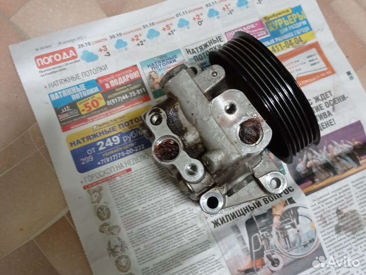 Насос гура на ford mondeo 4