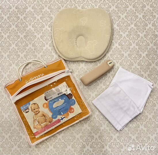 Ортопедическая подушка для новорожденных