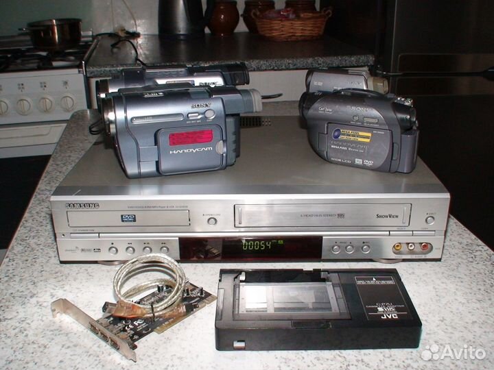 Набор видеокамер sony для оцифровки кассет
