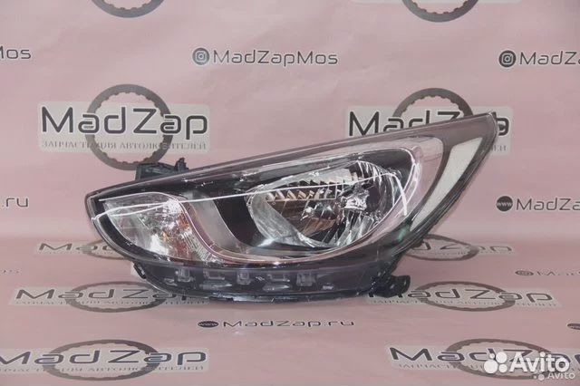 Фара передняя левая Hyundai Solaris 2010-2014