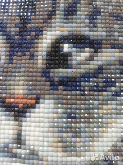 Алмазная мозаика готовая работа