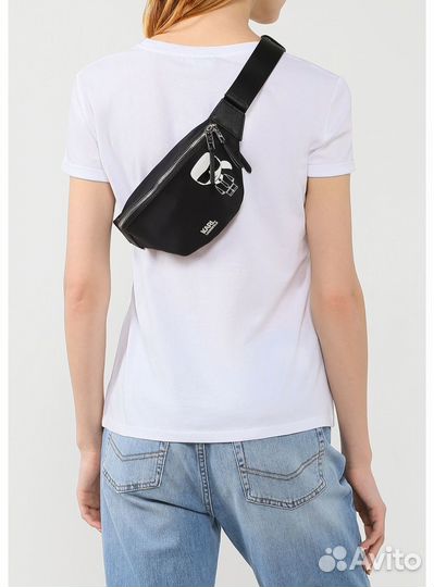 Новая поясная сумка бананка karl lagerfeld ориг