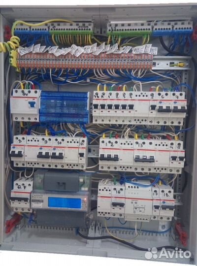 Сборка электрощитового оборудования,проект щита