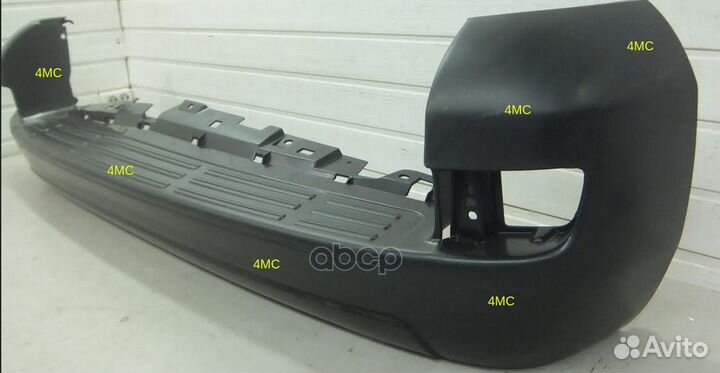 Бампер задний Toyota Land Cruiser Prado (J120)