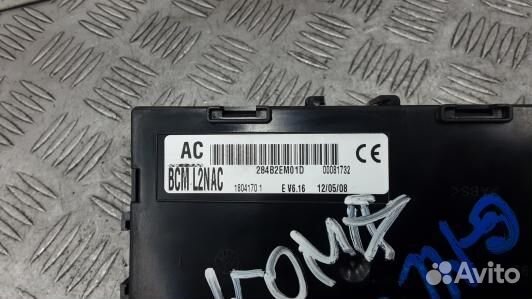 Блок комфорта nissan note E11 (GML08M301)