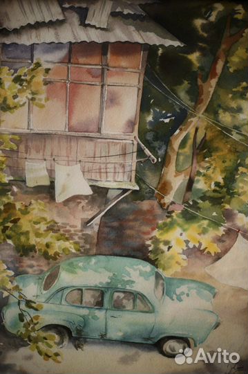 Картина акварель