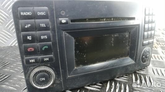 Магнитола mercedes benz M-class W164 (YDN12I401)