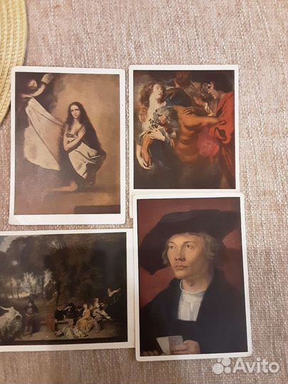 Окрытки репродукциий картин